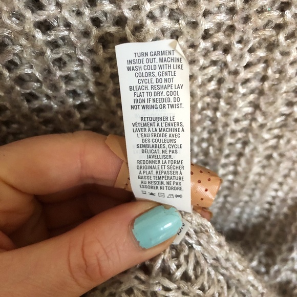 AERIE Silver Knit Pullover - Picture 13 of 13